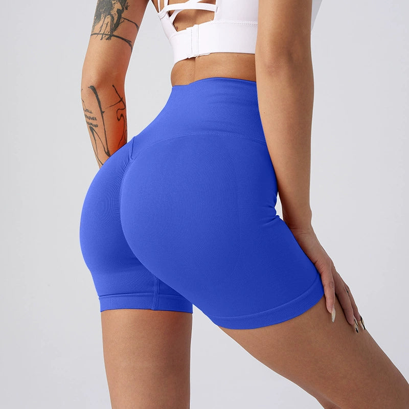 High-Waisted 3-Inch Yoga Shorts – Peach-Lift, Tummy Control