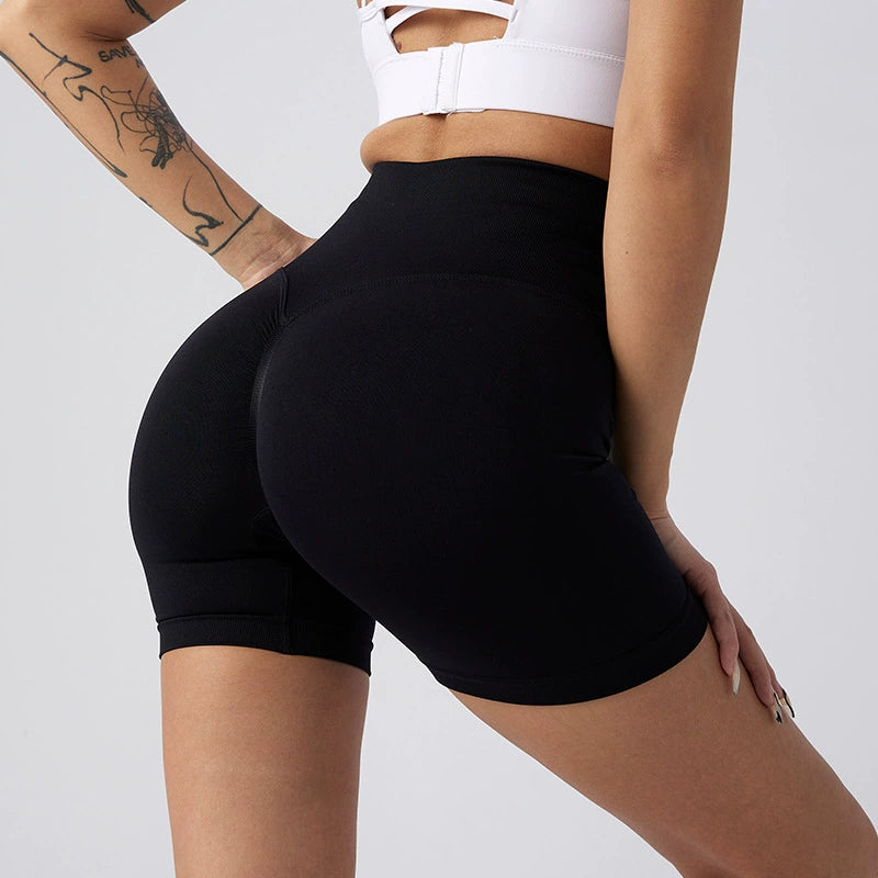 High-Waisted 3-Inch Yoga Shorts – Peach-Lift, Tummy Control