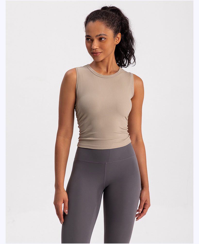 Workout Tank Top – Sculpting Fit for Yoga & Running